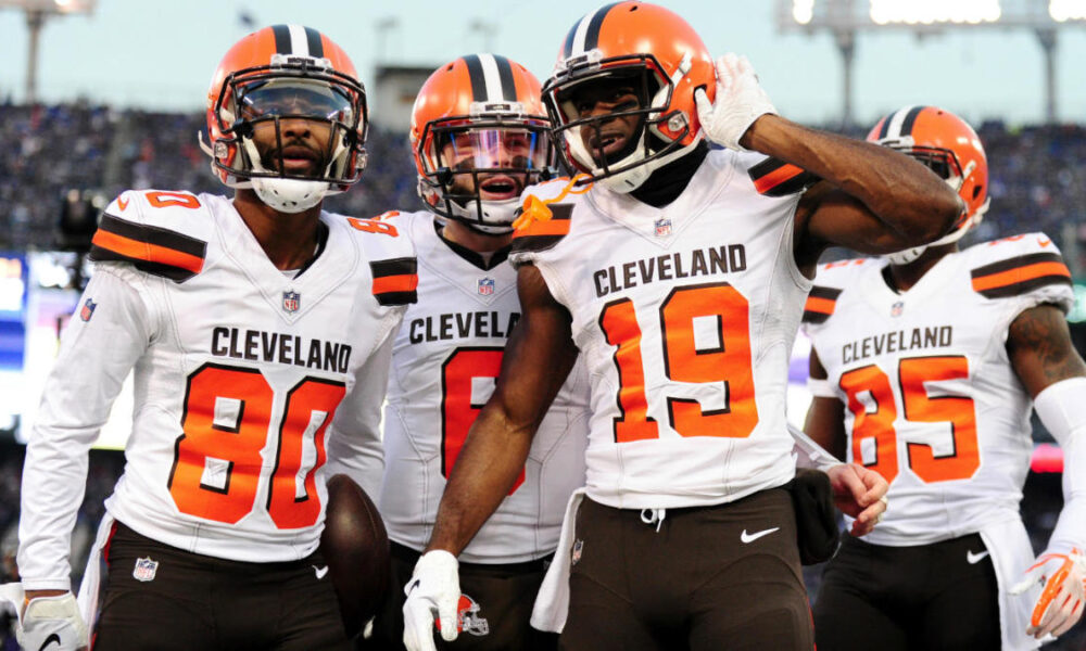 Cleveland Browns perde todos os WRs titulares para jogo contra os Jets