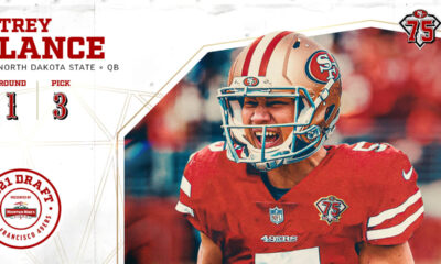 San Francisco 49ers seleciona Trey Lance